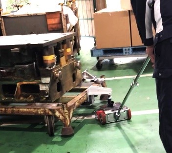 ターン（左折）状況の画像